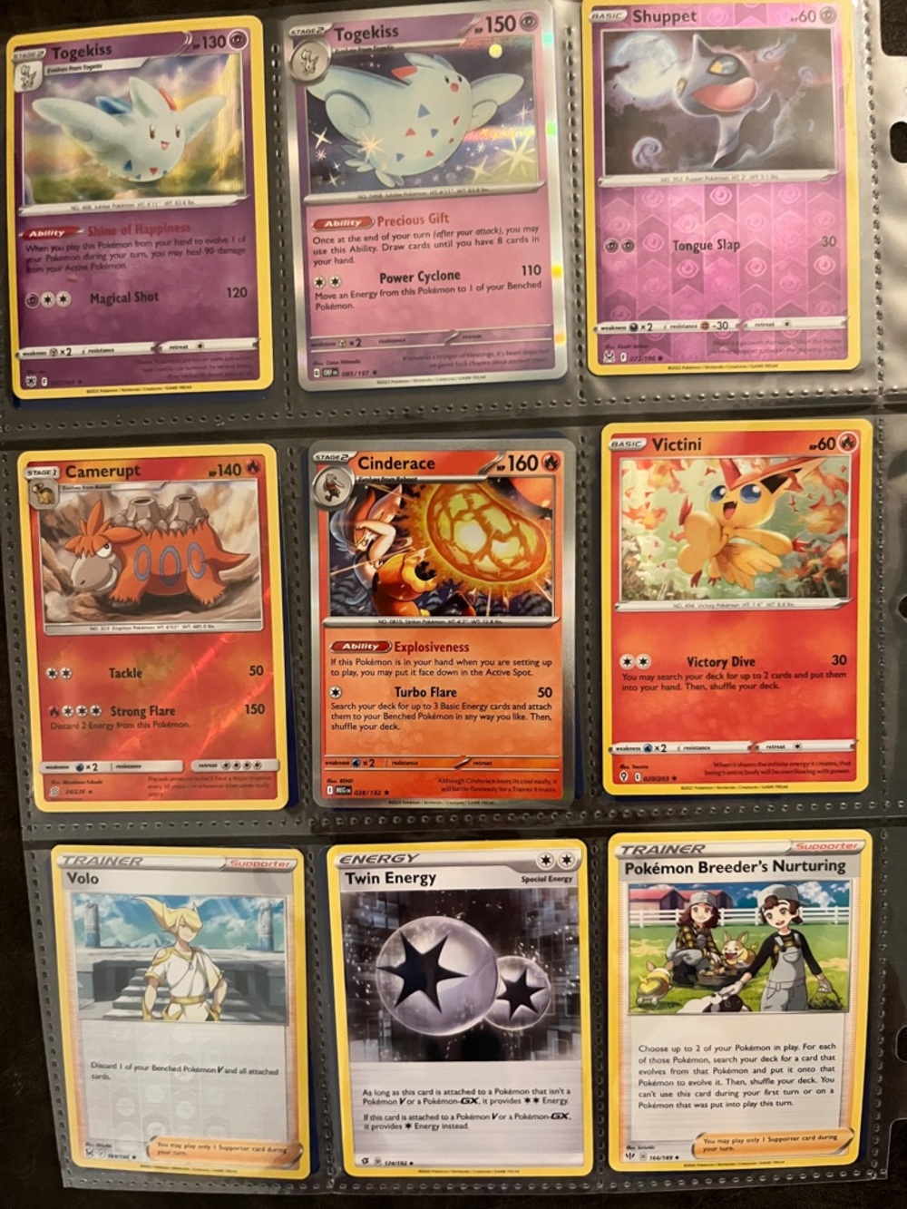 Vintage Pokemon Trading Cards - Collect them all